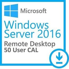 Windows Server 2016 Remote Desktop Services 50 CAL User