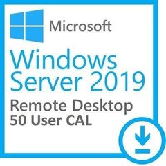 Windows Server 2019 Remote Desktop Services 50 CAL User