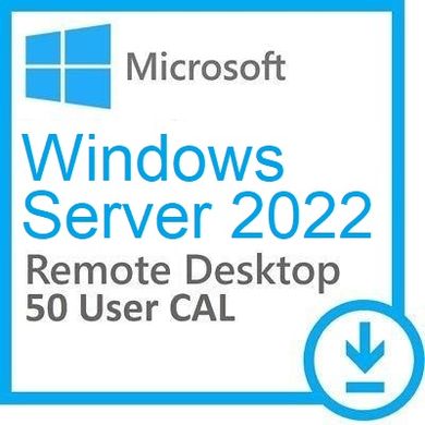 Windows Server 2022 Remote Desktop Services 50 CAL User  RDS50user2022 фото