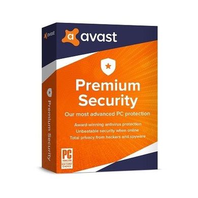 Avast Premium Security 1 рік 1 ПК